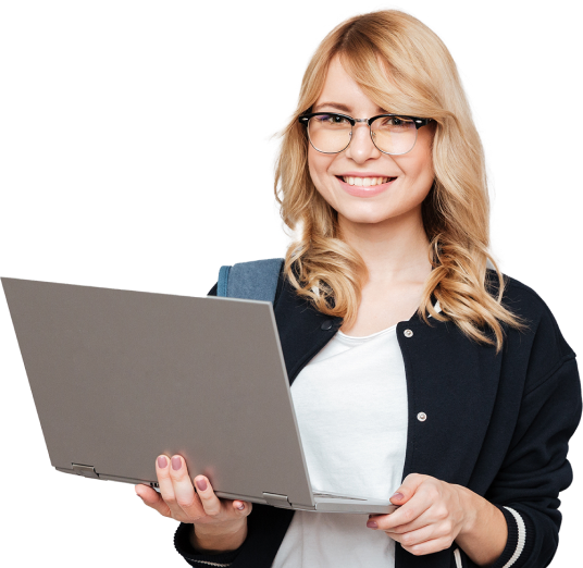 student using laptop 1